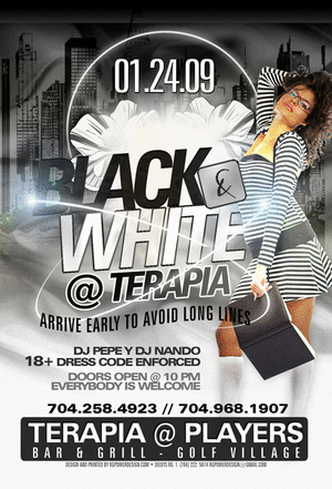 Black And White Party Pictures. THE BLACK AND WHITE PARTY