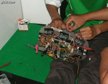 Foto-foto robot KRCI regional II 2008